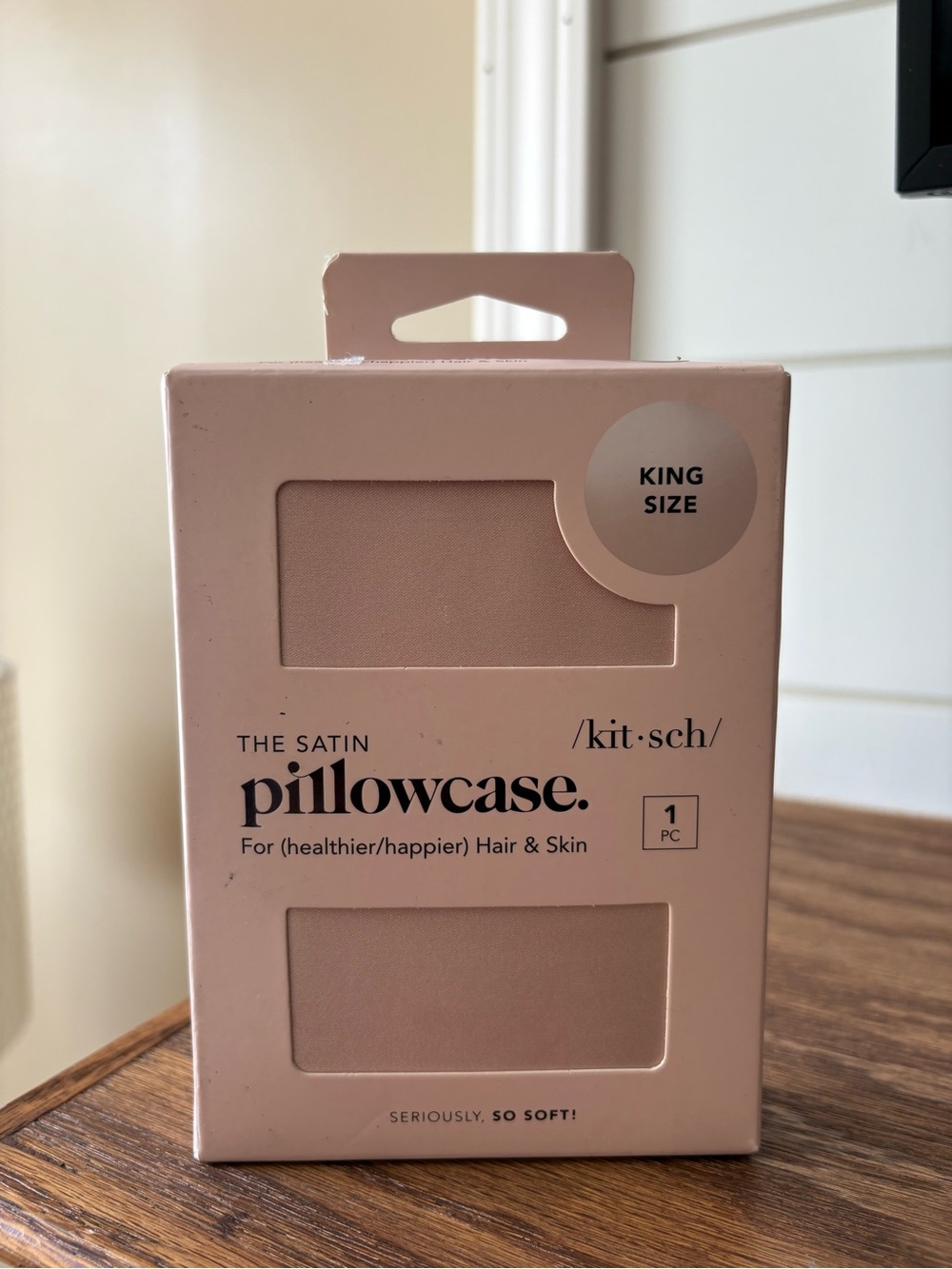 Kitsch Satin Pillowcase - Blush